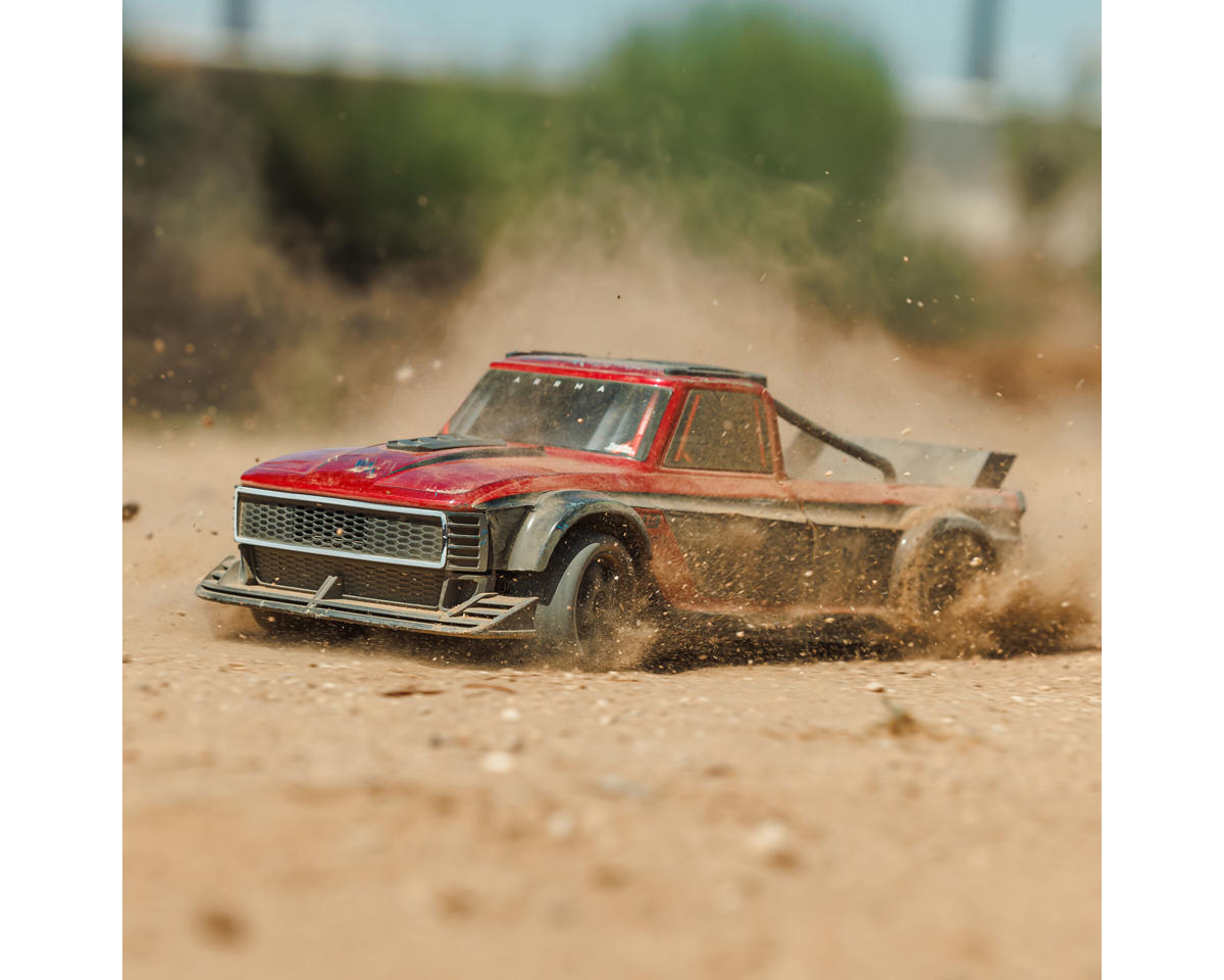 Arrma Infraction Grom 3S BLX 1/12 4WD RTR Brushless Street Bash Truck (Red/Black)