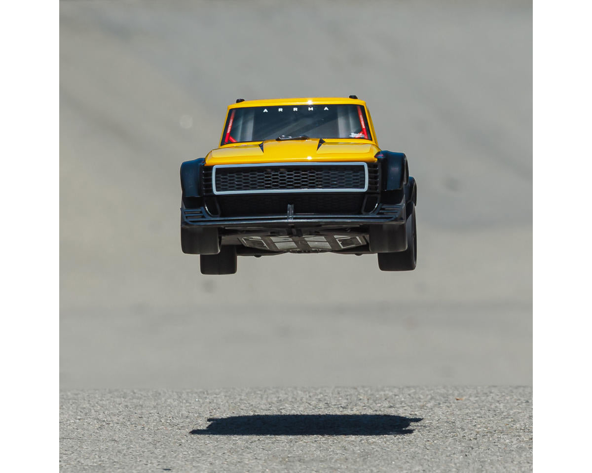 Arrma Infraction Grom 3S BLX 1/12 4WD RTR Brushless Street Bash Truck (Yellow/Black)