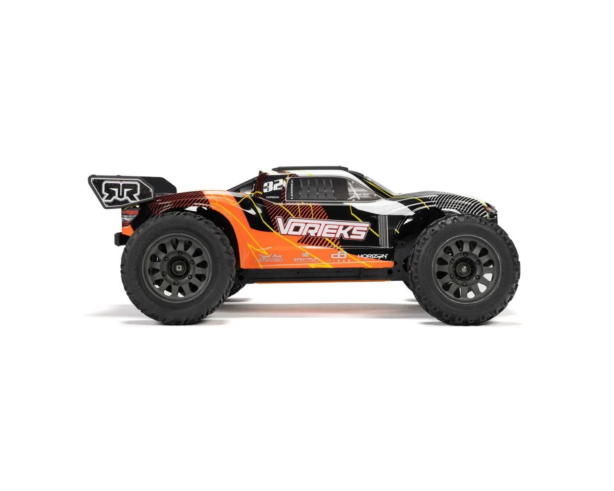 1/10 VORTEKS MEGA 550 2WD Stadium Truck RTR with Battery & Charger, Orange