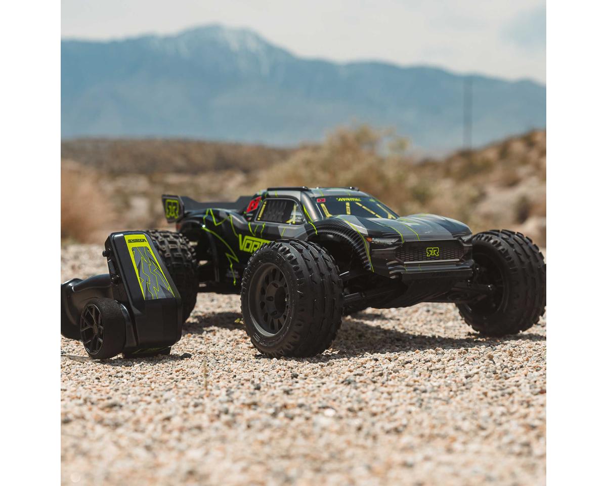 Arrma Vorteks 223S 1/10 BLX Brushless RTR 2WD Stadium Truck (Yellow)