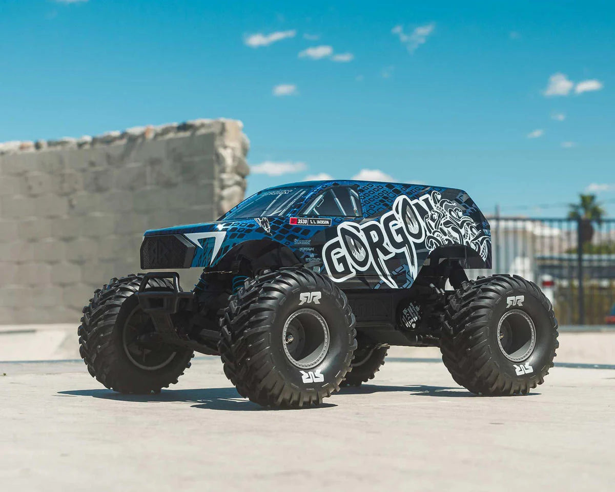 Arrma Gorgon 223S 1/10 RTR Brushless 2WD Monster Truck (Black)