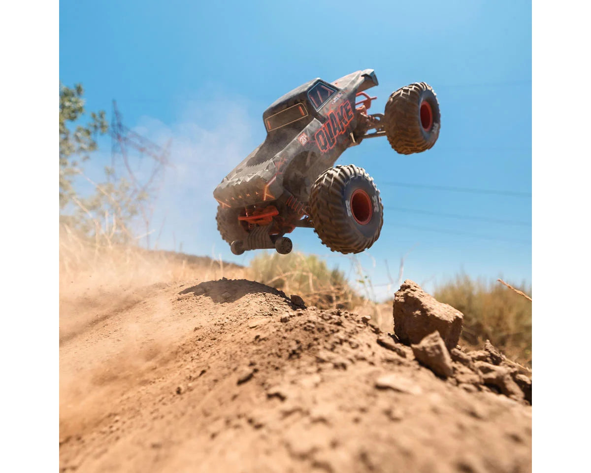 Arrma Quake 223S DSC 1/10 RTR Brushless 2WD Monster Truck (Red)