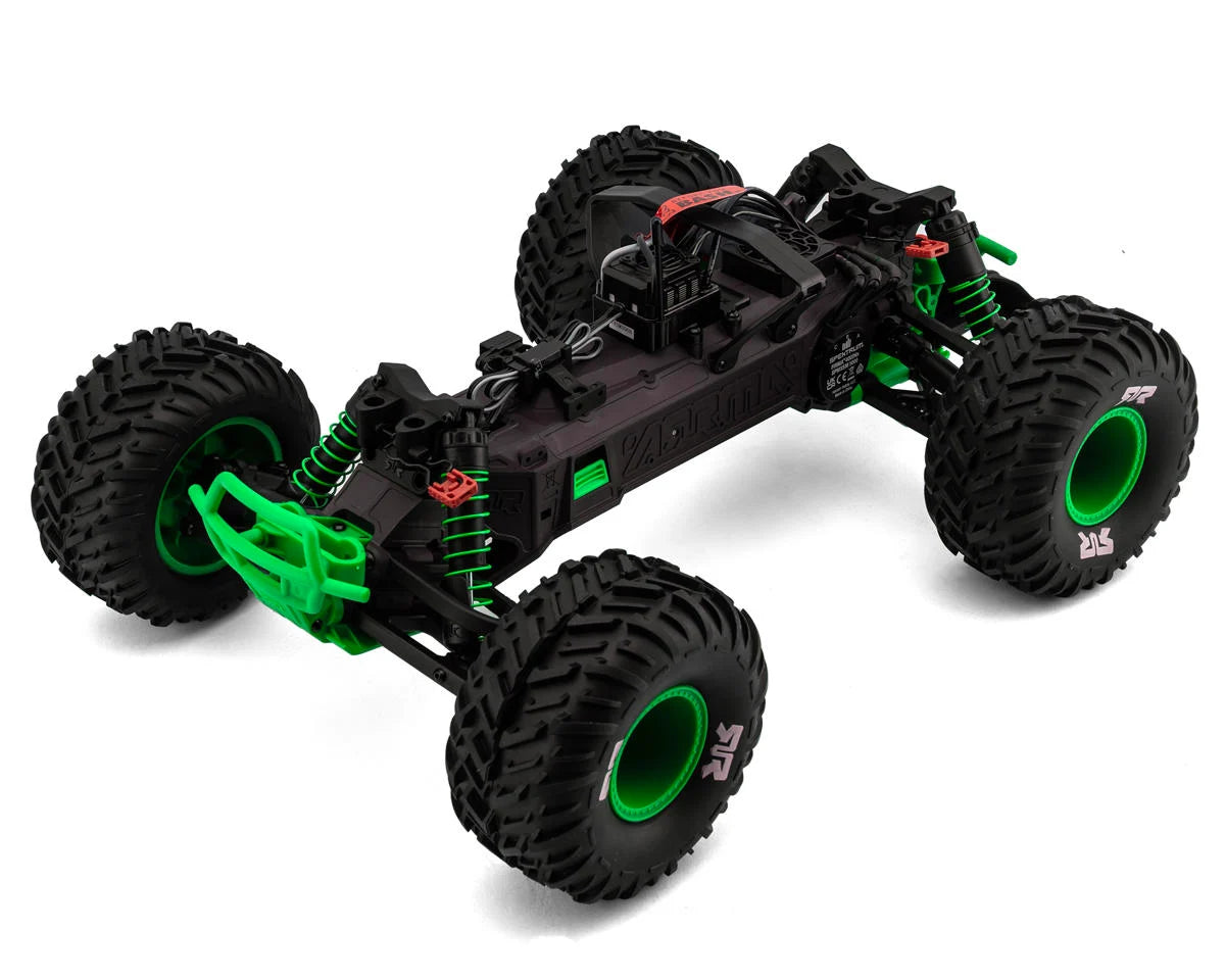 Arrma Quake 223S DSC 1/10 RTR Brushless 2WD Monster Truck (Green)