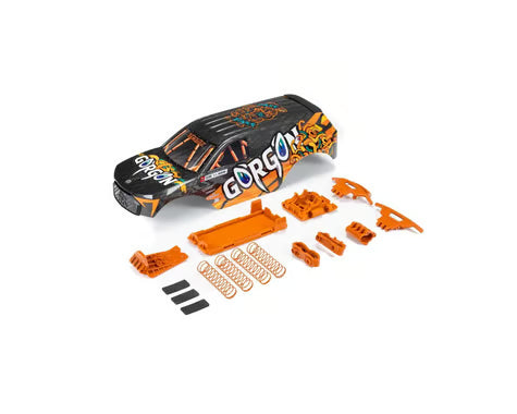 Arrma Gorgon Grom Pre-Painted Body (Orange)