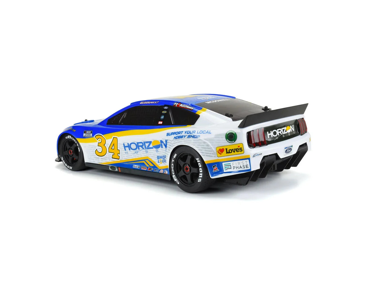 Arrma Infraction 6S BLX #34 Ford Mustang NASCAR Pre-Painted Body