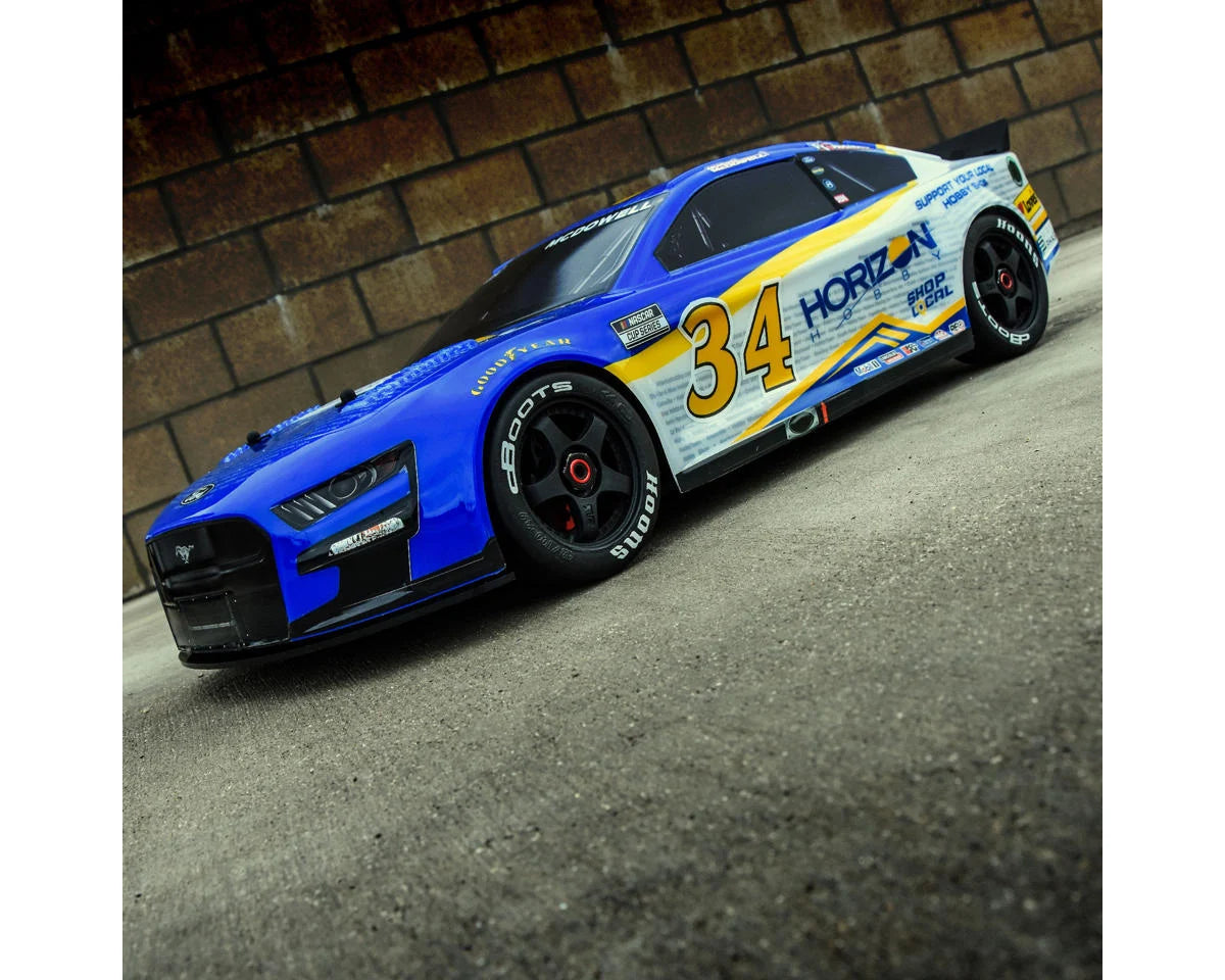 Arrma Infraction 6S BLX #34 Ford Mustang NASCAR Pre-Painted Body