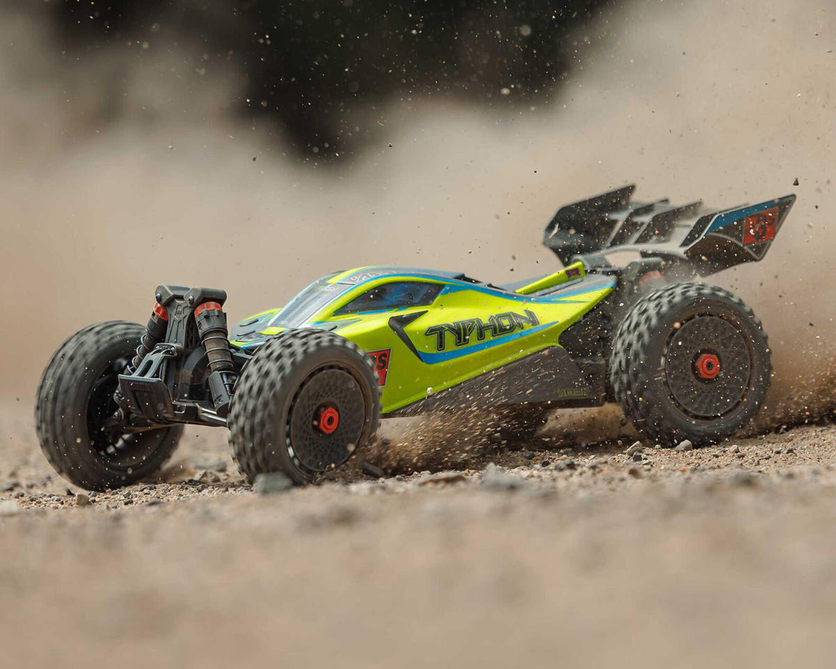 1/8 TYPHON 223S DSC 4X4 RTR Brushless Buggy, Yellow