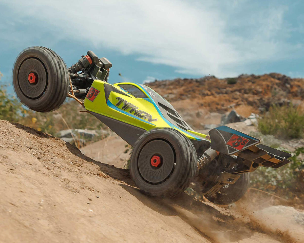 1/8 TYPHON 223S DSC 4X4 RTR Brushless Buggy, Yellow