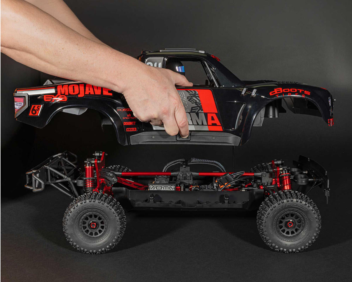 Arrma Mojave 6S EXB RTR Brushless 1/7 4WD Extreme Bash Desert Truck (Black/Red)