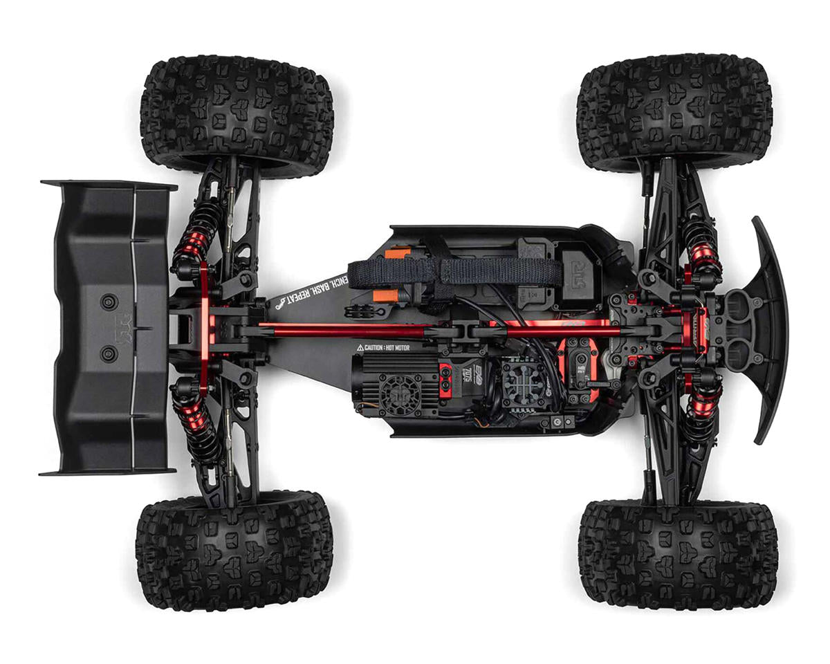 Buggy 1/8 TYPHON 6S V5 4WD BLX con Spektrum Firma RTR, negro