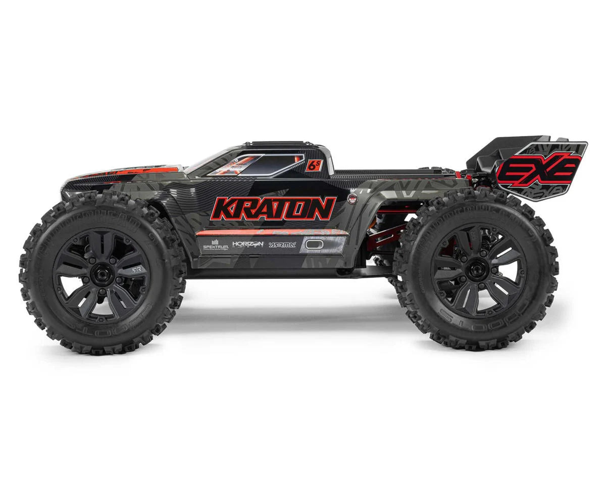 Buggy 1/8 TYPHON 6S V5 4WD BLX con Spektrum Firma RTR, negro