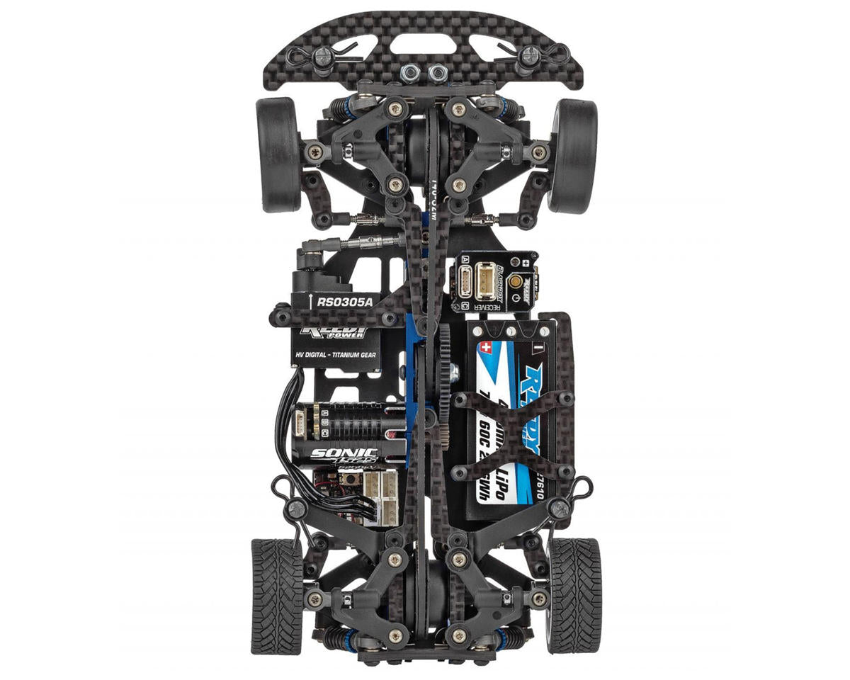Team Associated TC28 1/28 4WD Electric On-Road Competition Team Kit w/Mako X Body & Wheels (Clear)