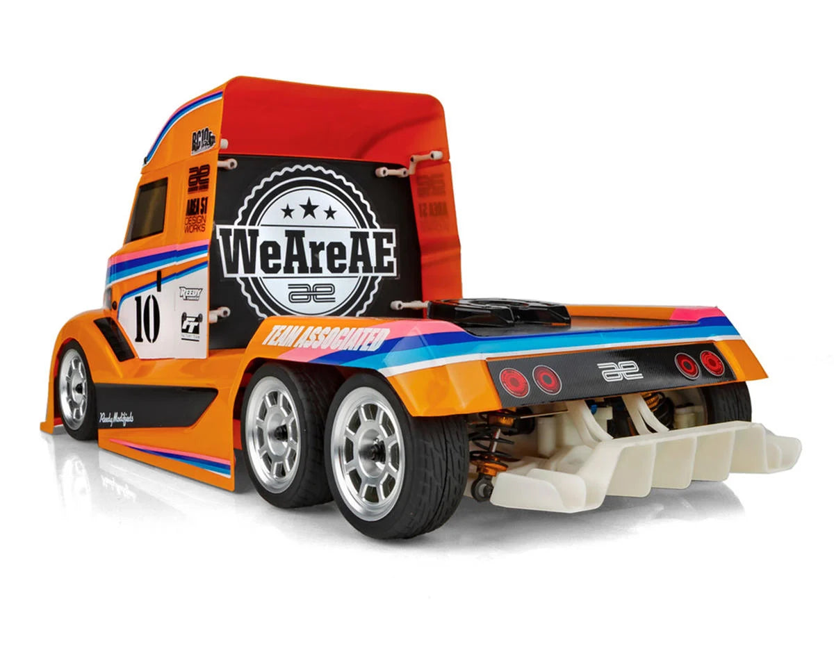 Team Associated RC10 American Custom 6x6 1/10 Electric On-Road Semi-Truck Kit (Limited Edition)