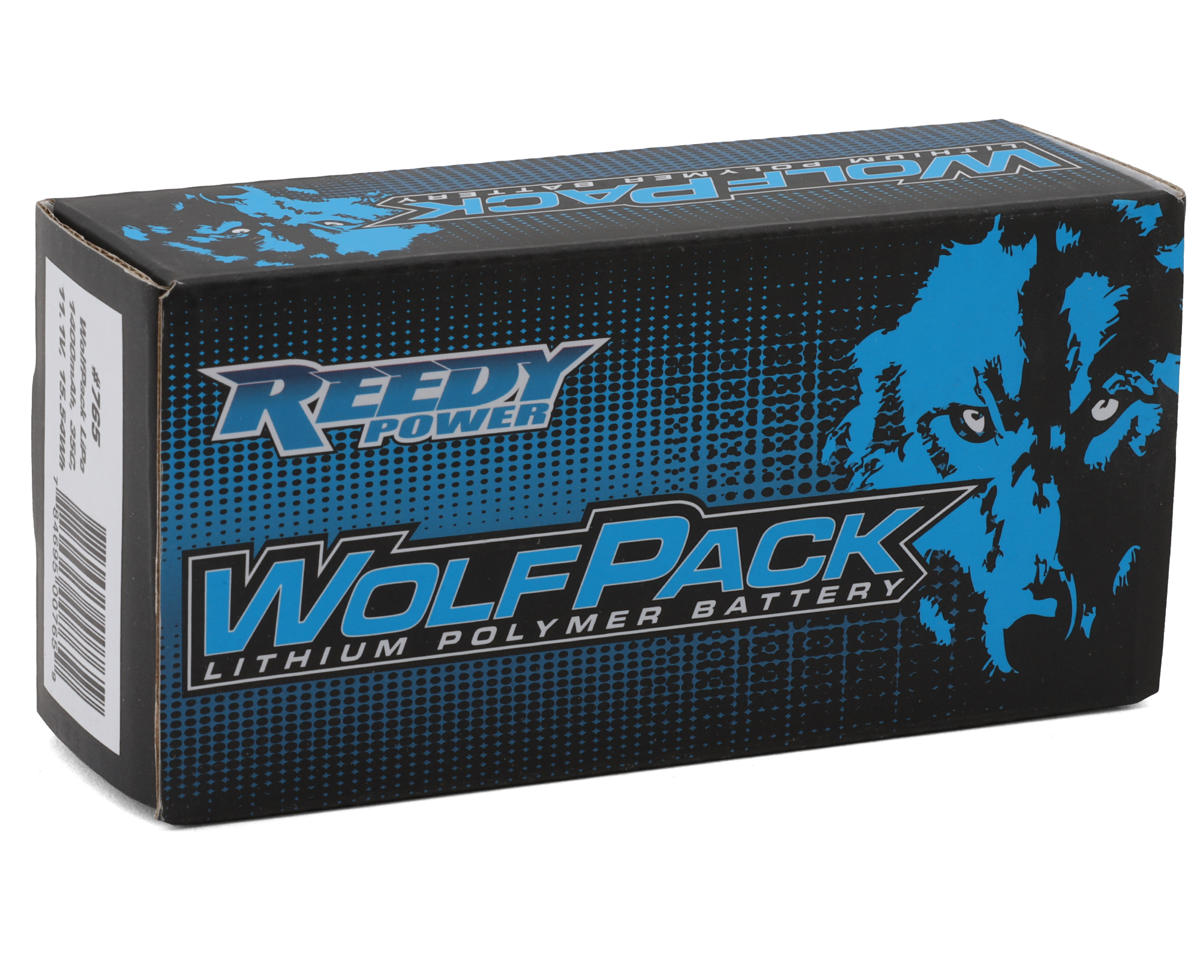 Reedy WolfPack Mini 3S Hard Case 35C LiPo Battery (11.1V/1400mAh) w/T-Style Connector