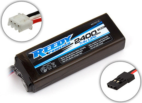 Reedy LiPo Pro TX/RX 2400mAh 7.4V Flat