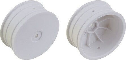 4WD Front Wheels, 2.2" 12mm hex, +1.5mm, white