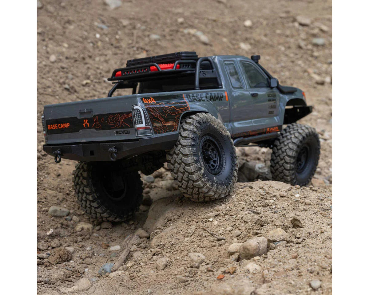 Axial SCX10 III "Base Camp" RTR 4WD Trail Truck (Grey) w/SLT3 2.4GHz Radio
