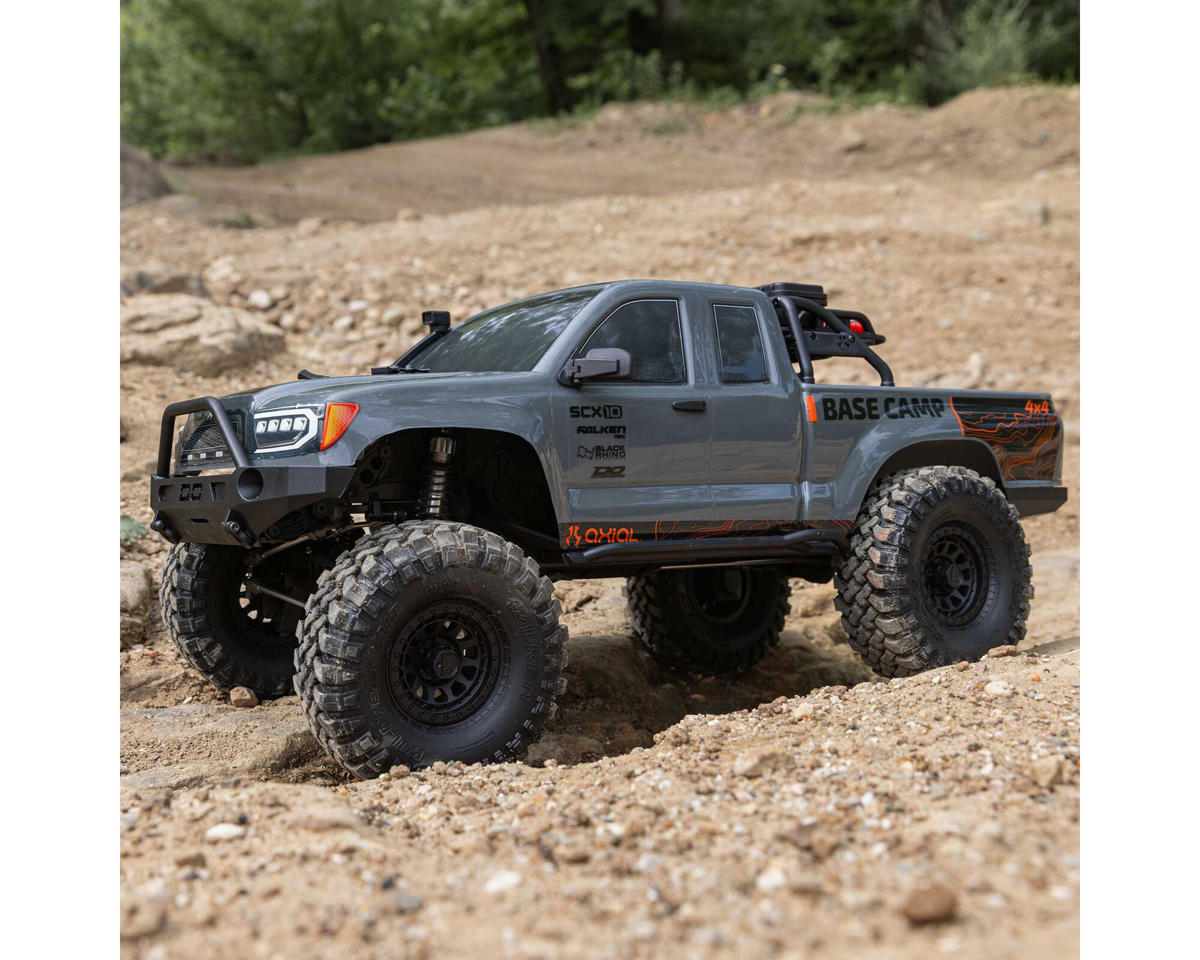 Axial SCX10 III "Base Camp" RTR 4WD Trail Truck (Grey) w/SLT3 2.4GHz Radio