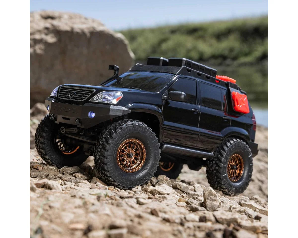 Axial 1/24 SCX24 Lexus GX 470 4X4 Rock Crawler RTR (Black)