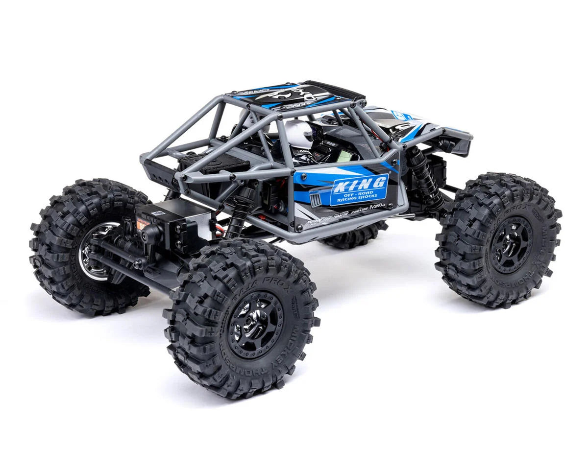 Axial UTB18 Capra 4WS 1/18 RTR 4WD Unlimited Trail Buggy (Blue) w/2.4GHz Radio, Battery & Charger