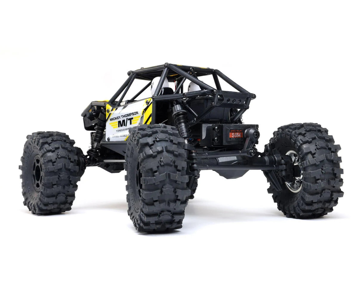 Axial UTB18 Capra 4WS 1/18 RTR 4WD Unlimited Trail Buggy (Yellow) w/2.4GHz Radio, Battery & Charger