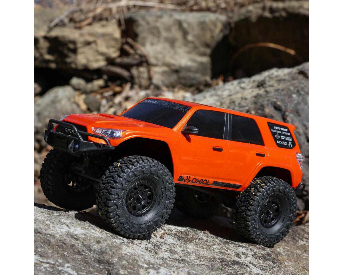 Axial SCX24 Toyota 4Runner 1/24 4WD RTR Scale Mini Crawler (Orange)