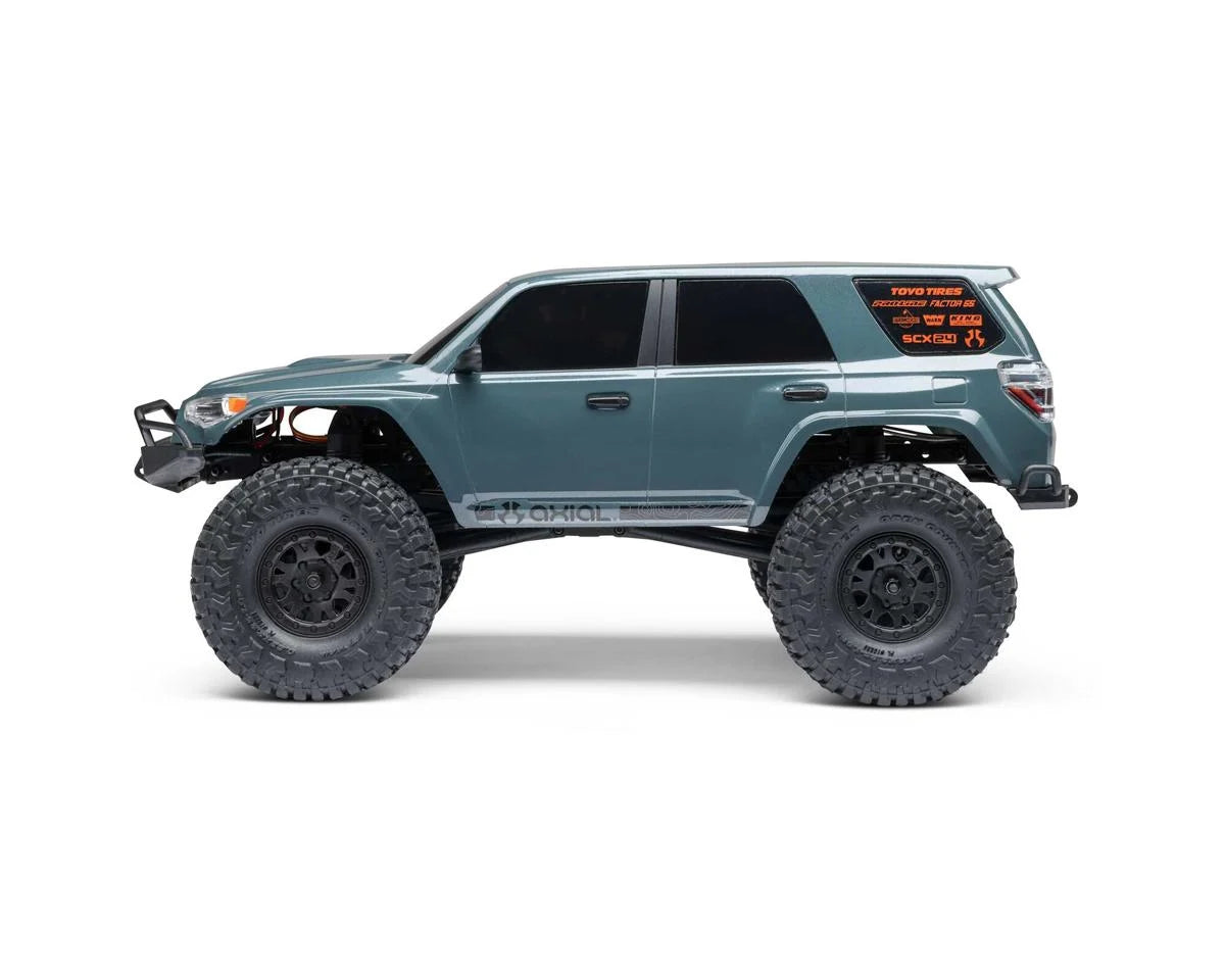 Axial SCX24 Toyota 4Runner 1/24 4WD RTR Scale Mini Crawler (Gray)