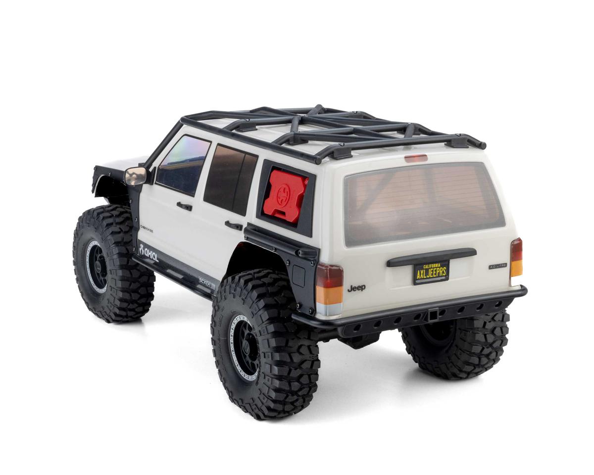 Axial SCX10 III Jeep Cherokee XJ 1/10 RTR 4WD Electric Trail Rock Crawler (Stone White)