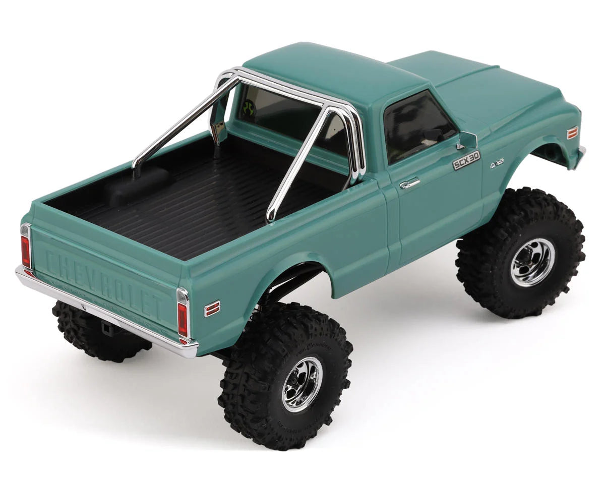 Axial SCX30 Chevrolet K10 1/30 4WD RTR Scale Mini Crawler (Green) w/2.
