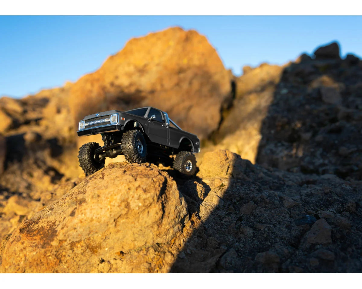 Axial SCX30 Chevrolet K10 1/30 4WD RTR Scale Mini Crawler (Black)