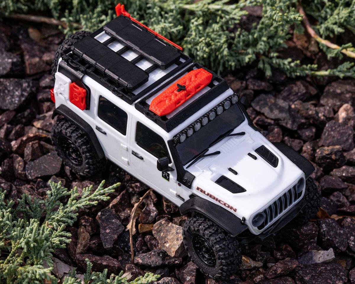 Axial SCX30 Jeep Wrangler JLU 1/30 4WD RTR Scale Mini Crawler (White) w/2.4GHz Radio, Battery & Charger