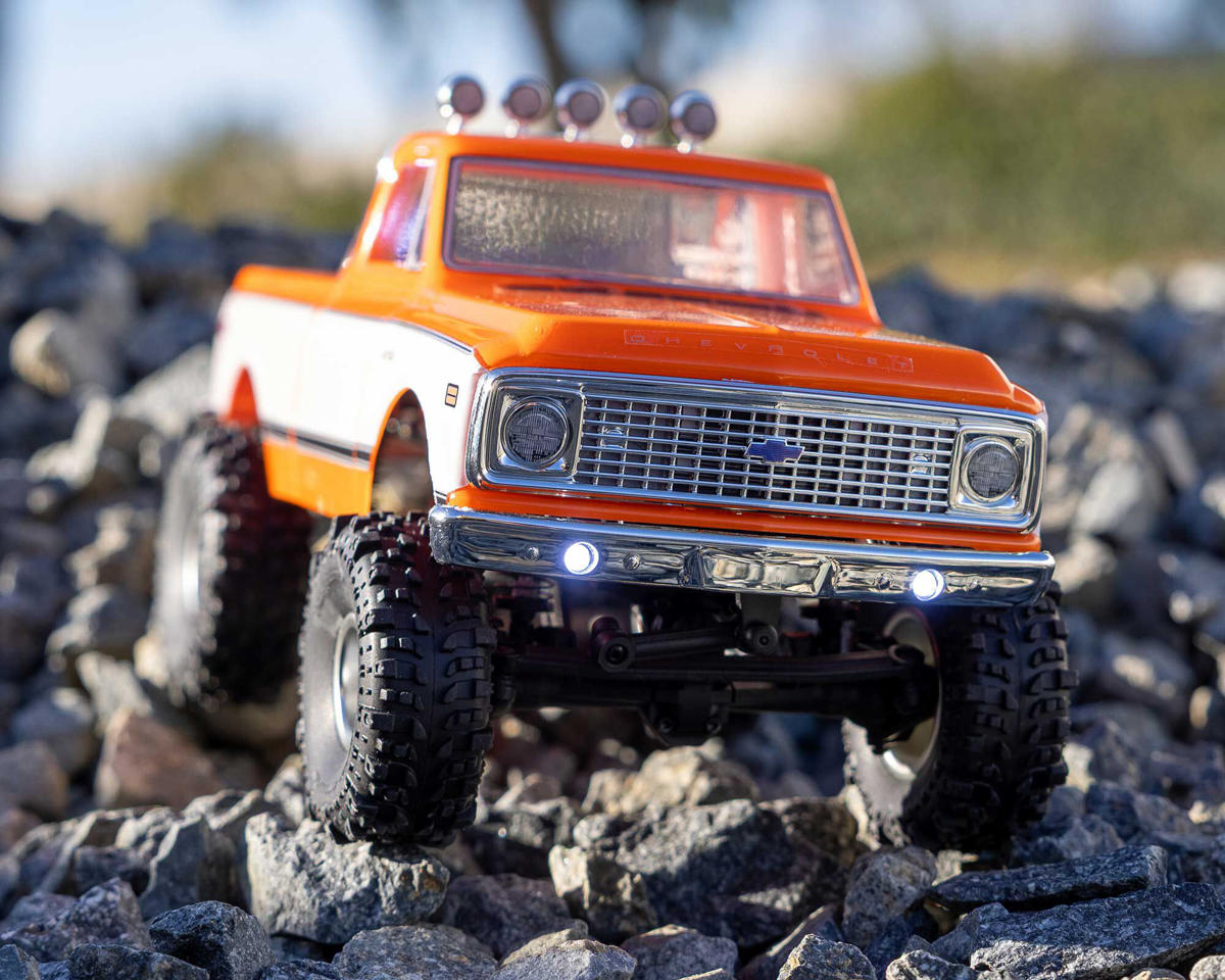 Axial SCX24 1971 Chevrolet C10 1/24 4WD RTR Scale Mini Crawler (Orange)