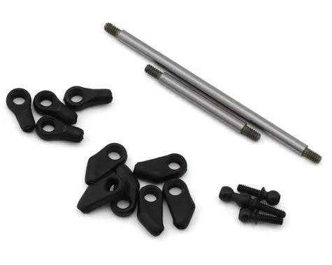 Axial SCX30 Wide Steel Steering Link Set (+8mm)