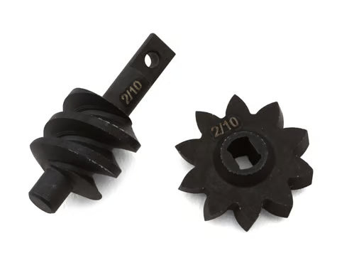 Axial SCX30 Steel Overdrive Ring/Pinion Worm Transmission Gears Set (2/12T) (33% Overdrive)