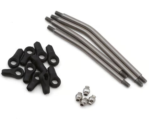Axial SCX30 Steel High Clearance Lower Suspension Links Set (40.5mm/45.25mm)