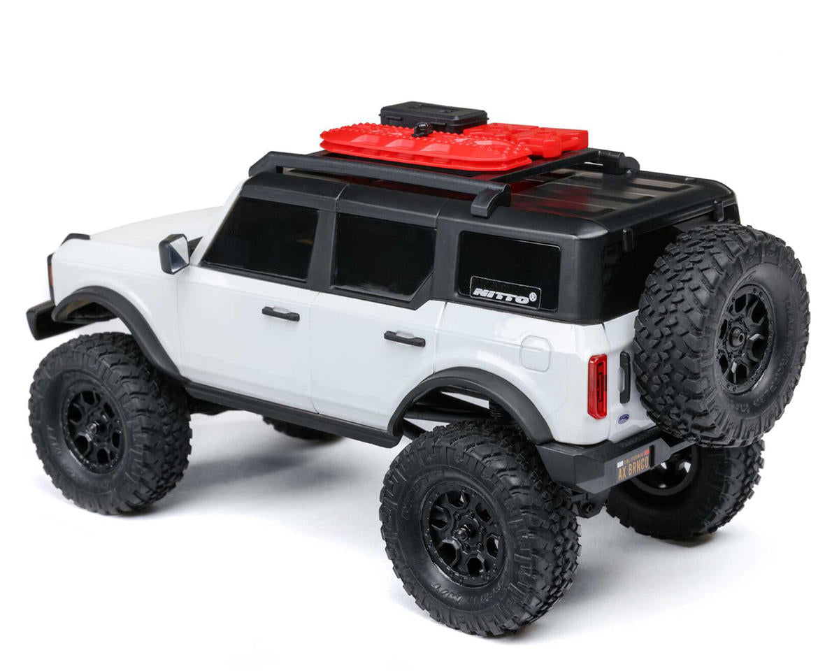 Axial 1/24 SCX24 2021 Ford Bronco 4WD Truck Brushed RTR (White)