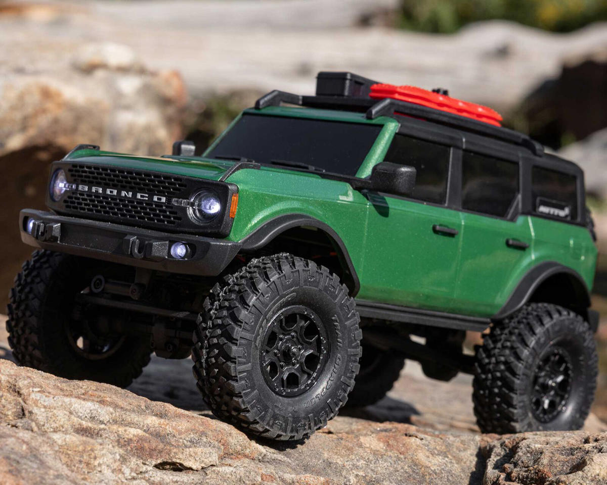 Axial 1/24 SCX24 2021 Ford Bronco 4WD Truck Brushed RTR (Green)