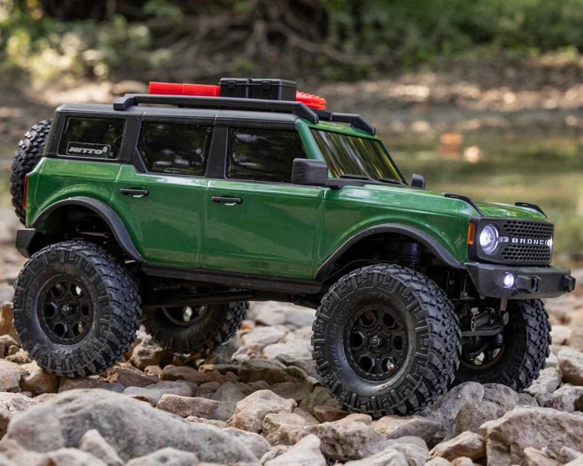 Axial 1/24 SCX24 2021 Ford Bronco 4WD Truck Brushed RTR (Green)