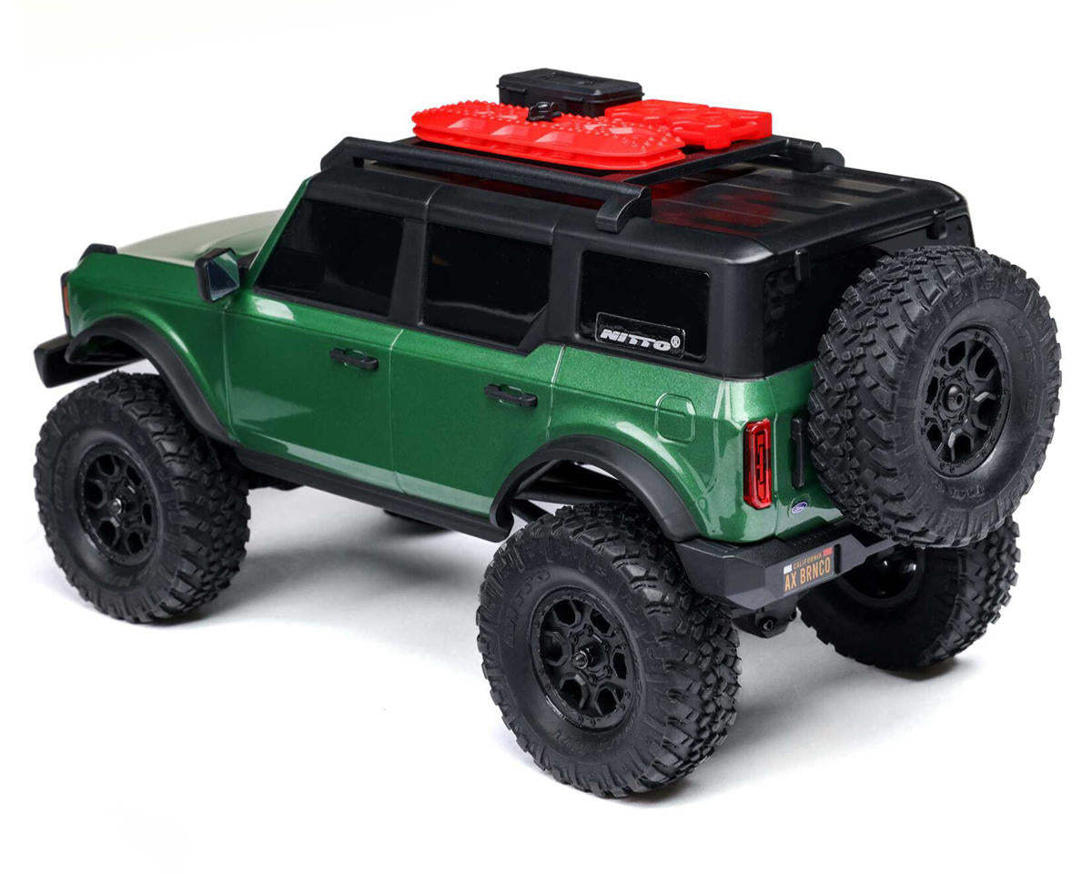 Axial 1/24 SCX24 2021 Ford Bronco 4WD Truck Brushed RTR (Green)