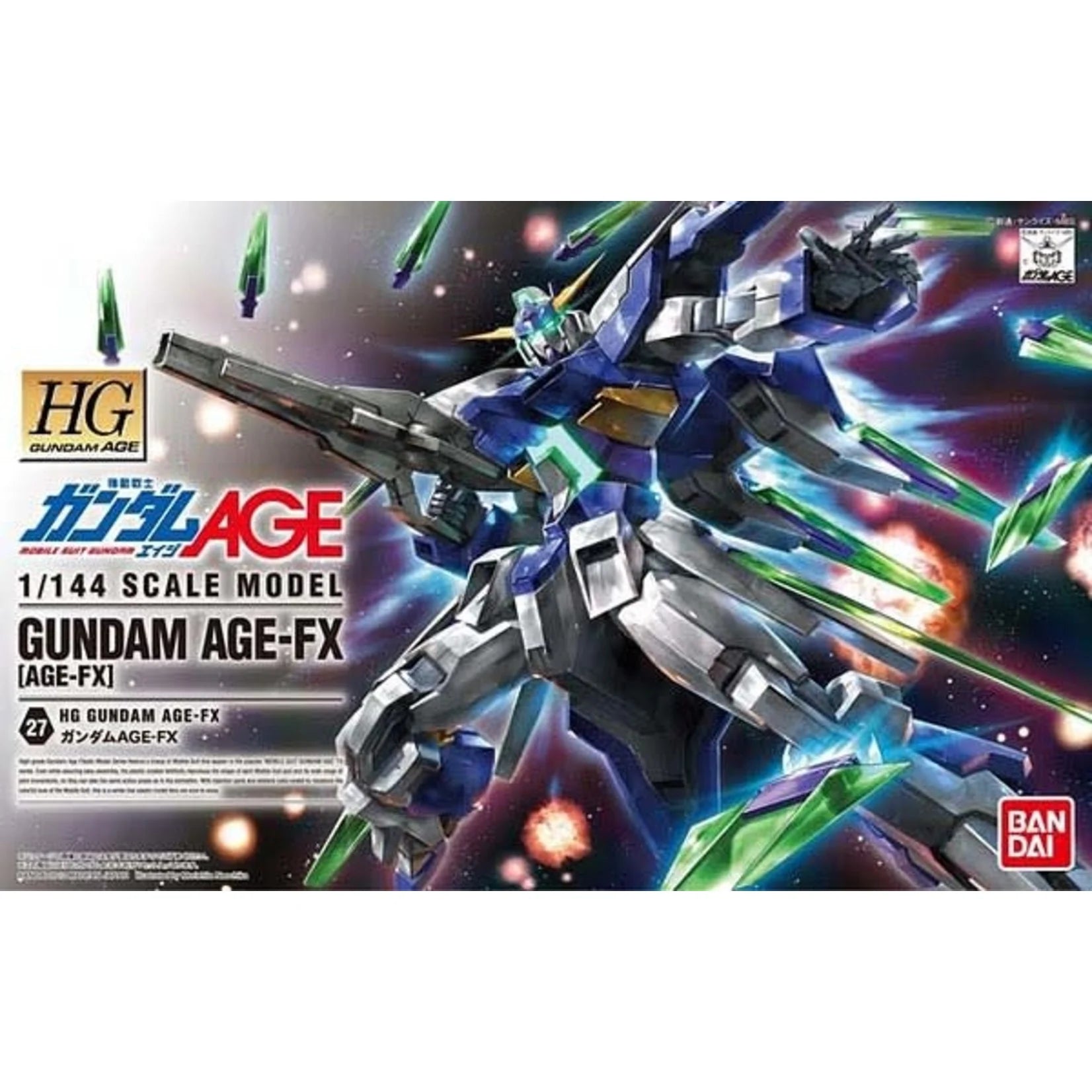 Bandai 1/144 HG Gundam AGE-FX #27
