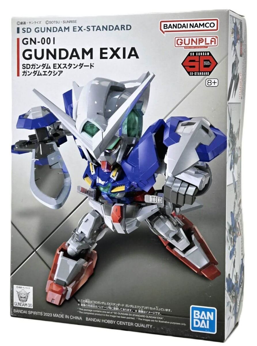Bandai SD Gundam EX-Standard 003 Gundam Exia Model Kit