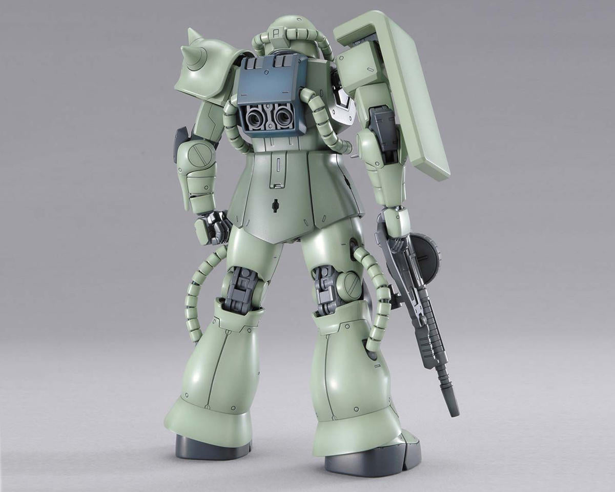 Bandai MG 1/100 MS-06J Zaku II Ground Type (Ver. 2.0) "Gundam" Plastic Model Kit