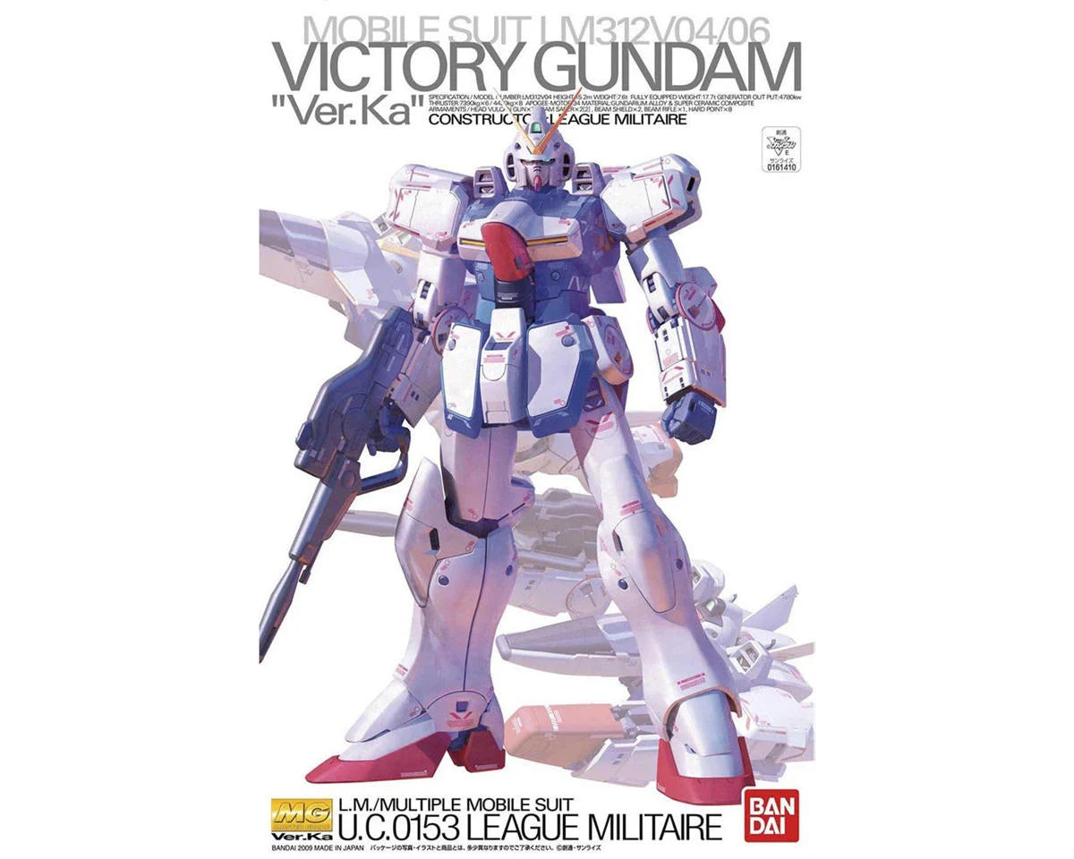 Bandai 1/100 MG Victory Gundam (Ver. Ka) "Mobile Suit Victory Gundam" Plastic Model Kit