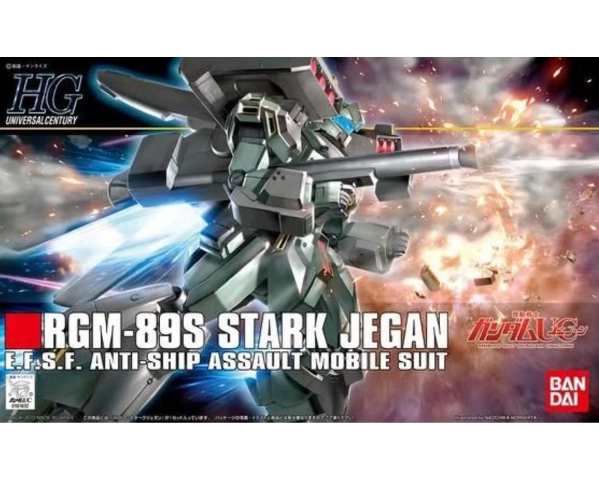Bandai 1/144 HGUC #104 RGM-89S Stark Jegan "Gundam UC" Plastic Model Kit
