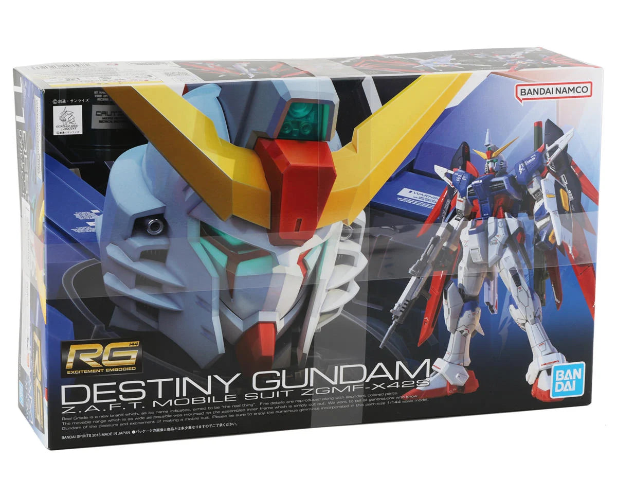 Bandai 1/144 RG #11 ZGMF-X425 Destiny Gundam "Gundam SEED" Plastic Model Kit