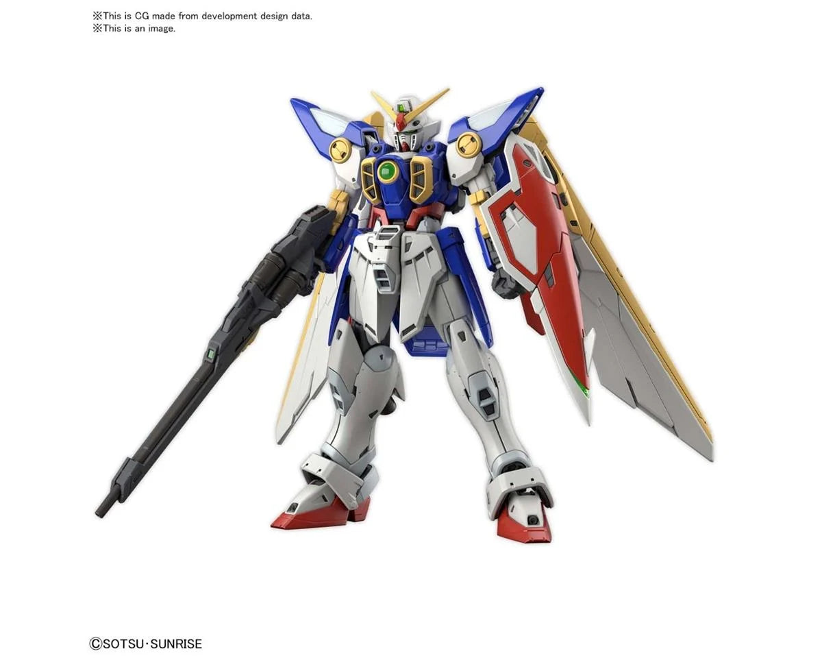 Bandai 1/144 RG Wing Gundam "Mobile Suit Gundam Wing" Plastic Model Kit