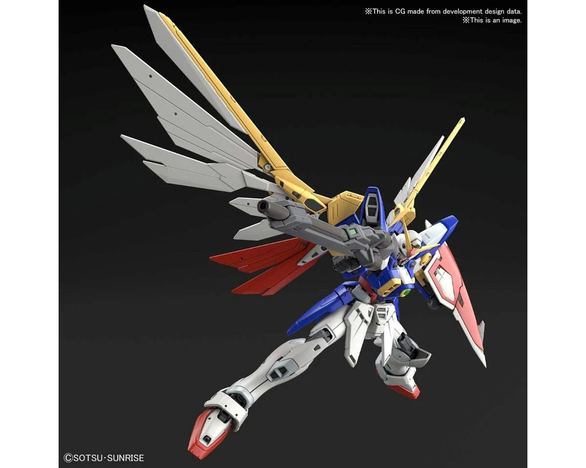 Bandai 1/144 RG Wing Gundam "Mobile Suit Gundam Wing" Plastic Model Kit