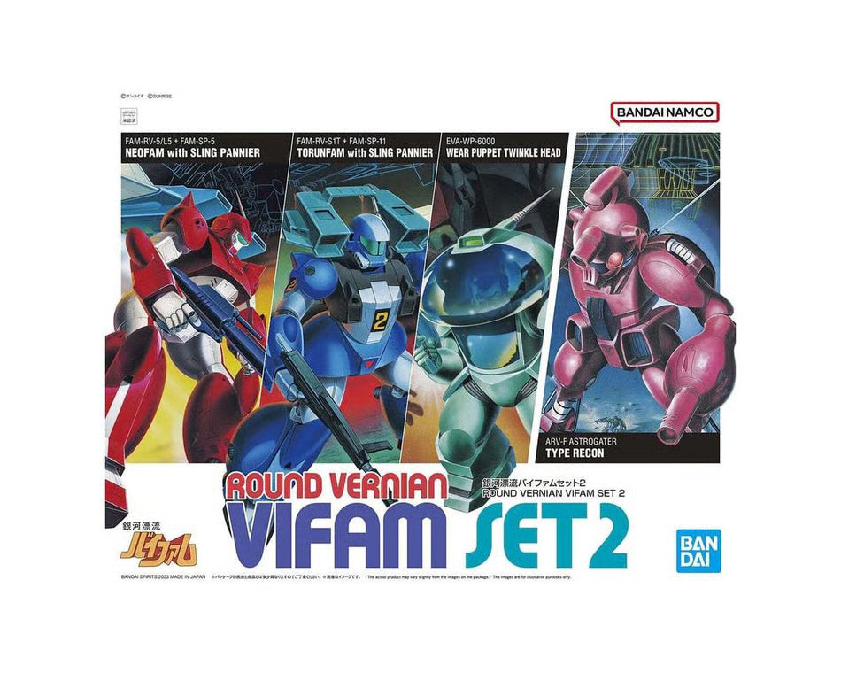 Bandai Round Vernian Vifam Set 2