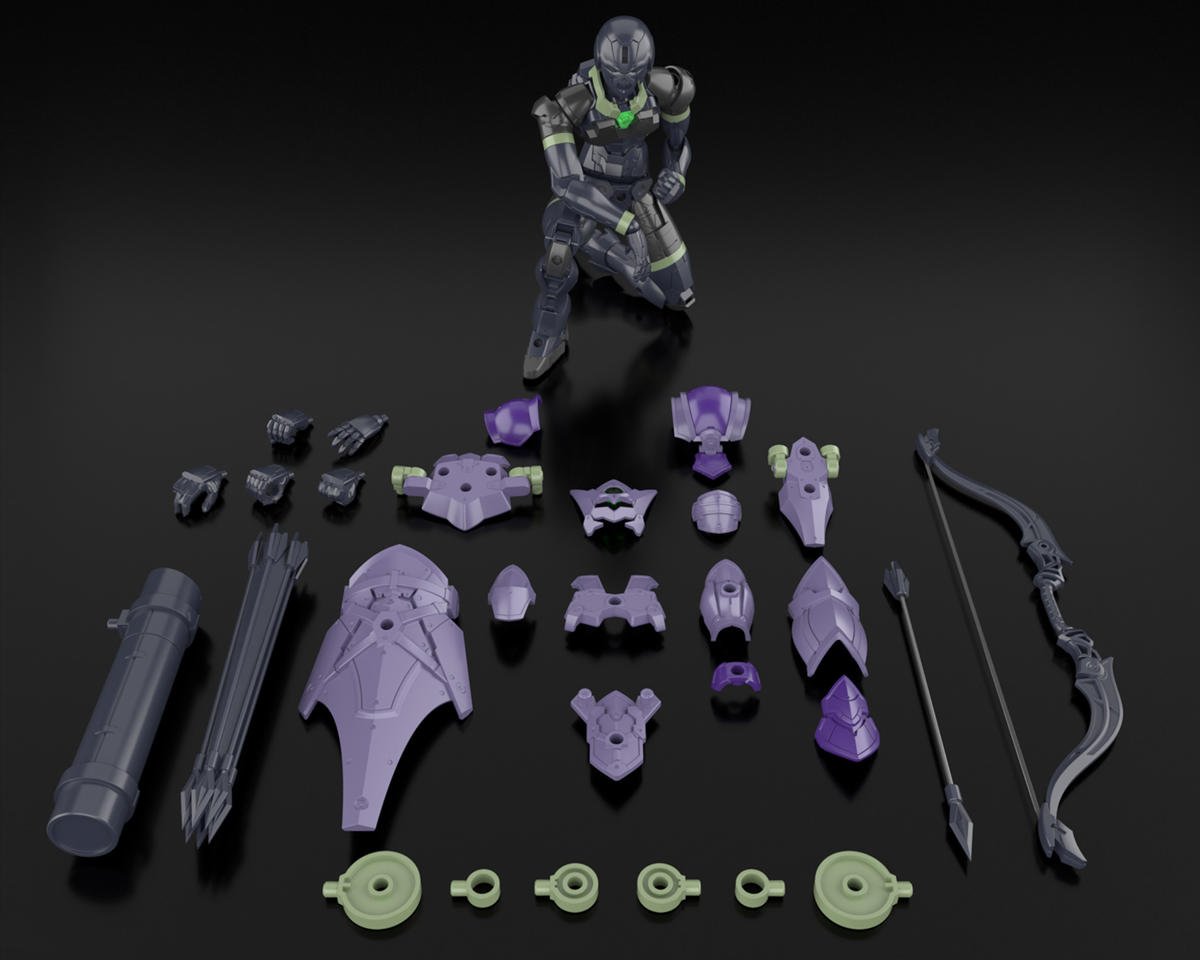 Bandai 30MF 1/144 Rosan Archer "30 Minute Fantasy" Plastic Model Kit