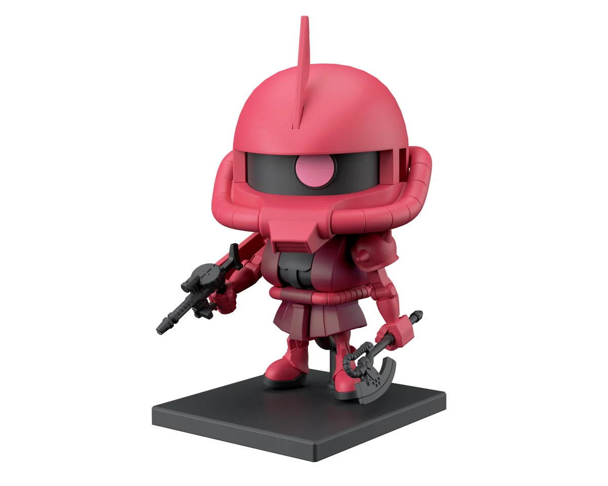 Bandai 1/1 Gunpla-Kun Char's Zaku-Kun DX "Mobile Suit Gundam" (w/Runner Version Recreation Parts) Plastic Model Kit